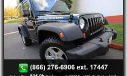 WOW!!! HARDTOP** SATELLITE RADIO**, ** TOW PACKAGE**, **ALLOY WHEELS**, **CLEAN AUTO CHECK**, **LOCAL TRADE**, and **ONE OWNER**. These miles are NOT a mistake! Thank you for taking the time to look at this superb-looking and fun 2011 Jeep Wrangler