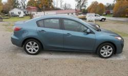 2011 Mazda 3 ( WOW ) Sporty Family Car w// Great Gas Mileage!!! This Super Sharp looking Family Car has fuel injection 4cy auto, motor with 41k, cloth interior, MP3 - Cd player, Child Proof Locks, steering wheel controls, trunk access, loaded with power