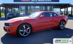 Passionate enthusiasts wanted for this stunning and agile 2012 Chevrolet Camaro 2LT. Enjoy silky smooth shifting from the Automatic transmission paired with this impressive Gas V6 3.6L/217 engine. With an incredible amount of torque, this vehicle needs a