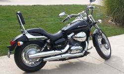 2012 Honda Shadow 750cc, bought new 09/2013 , has only&nbsp;408 miles, excellent condition, garage kept!