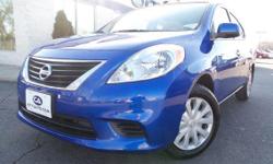 Certified, Factory Warranty Still Available, Clean CarFax! Clean Inside And Out! Black Cloth Interior, Electric Blue Exterior. Drives Great And Handles Even Better! Auxiliary Port, Traction Control, Cruise Control. This Versa Is A Must See! Call Or Text