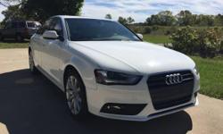 2013 Audi A4 For Sale in Berrien Springs, Michigan&nbsp; 49103
* Recently Reduced - Motivated to Sell - Open to Reasonable Offers *
This 2013 Audi A4 is absolutely stunning!&nbsp; This compact executive car boasts beautiful white paint that is
