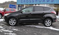 COPY & PASTE LINK BELOW TO VIEW WEBSITE PHOTOS & DETAILS!
http://crossroadsny.com/Albany-Ravena/For-Sale/Used/Ford/Escape/2013-SEL-Black-SUV/24437869/
2013 Ford Escape 'SEL' 4WD!! Power Panorama Roof, Heated/Leather Seats w/Memory Settings, Full Power,