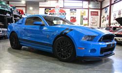Passing Lane Motors, LLC, St. Louis's Premier Classic Car Dealer, is pleased to offer this beautiful 2013 Shelby GT500 &nbsp;for sale!
Highlights Include:
5.8L DOHC supercharged 4-V V8 engine
Tremec 6 speed manual transmission
821A - SVT Performance