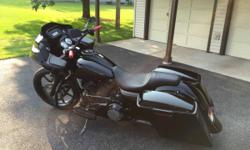 &nbsp;
2013 road glide with a ton of work done to it. very low miles with just 3200 miles. in near new condition with no scratches of blemishes. bike came from factory with&nbsp;
abs and cruise. ride perfect and has a great stance and an amazing sound. I