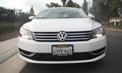 2013 VOLKSWAGEN PASSAT&nbsp;SE WHITE AND TAN INTERIOR WITH 39K MILES ONLY.&nbsp;&nbsp;BLUETOOTH, TOUCH SCREEN,&nbsp;LEATHER, HEATED SEATS, AND AUX. STILL UNDER FACTORY WARRANTY. DRIVES GREAT.