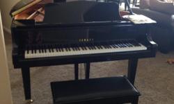 We purchased a 2013 Yamaha baby grand piano from The Piano Gallery a little less than a year ago. It's brand new and has been played moderately. It has had regular tunings and is in perfect condition. We are moving to Texas and will not be able to take it