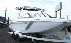 Used 2014 Tige ASR Only $109,500 * Frost on Frost Gelcoat * PCM 415hp with Only 42 Hours * Rockford Fosgate Tower of Power Upgrade * Amplifier and Subwoofer * Underwater Transom Lights * 3000 lbs of in floor Ballast * Bimini Top * Factory Storage Cover *