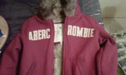 Hi , I am selling a red and white Abercrombie & Fitch Coat for only $20 ! It has a fur lining inside and is in excellent condition ! It is a size medium in womens !
If interested , contact me by email.
email - mycraigsliststore2011@yahoo.com