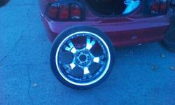 I have a set of 20 inch rims 4 sale for $250. they're in good condition, call &nbsp;call -- ask for Lloyd