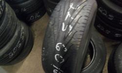 WE HAVE TWO 225-60-16 USED GOODYEAR TIRES WITH 60% TREAD ON THEM FOR $40 EACH....
***Get a free alignment check with the purchase of new/used tires****