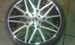 like new 22' rims and tires fit porsche text 323=208-8638