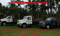 Fast, cheap, affordable towing service in all Miami Dade County.
Our services are:
Towing
Jump Start
Tire Change
Lockouts
Fuel Delivery
Winching
And when you no longer want to tow your disabled car we can buy it!!
We buy junk cars
Cash on spot
Free