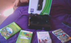 1 mo old 360 that I want to sell. I need the money. It comes w/ 1 wireless controller, 1 headset, and 4 games.