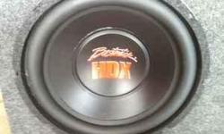 2 Bostwick HDX 12" subs in carpeted box. In perfect condition and sound awesome, I just don't have the need for them anymore. Purchase price was over $300 and they were barley used them. Would make a great Christmas present.They need to be gone by Friday.