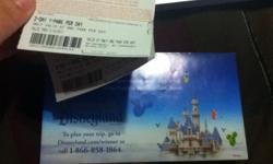 http://disneyland.disney.go.com/tickets/
My boyfriend and i are selling two Disneyland tickets.
(562) 805-8153
Price is $160, you save $40+
A few details about the tickets listed by the Disneyland website:
? The Resident 2-Day 1-Park per Day Ticket