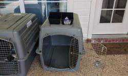 2 Extra Large Dog Sky Cages
Condition: Used Only Once - Like New - Food Trays Included