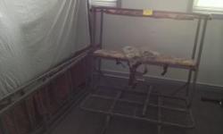 2 Man Deer Stand never used. Has safety bar. Great condition!
