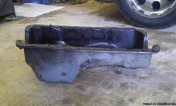 Rear sump 302 oil pan with pick up. Good condition. -