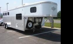 $3700 - This is a used Exiss 3 Horse Aluminum Gooseneck with Living Quarters trailer that is in great condition. The lights and the brakes are in working order. Used but in excellent condition for cheaper than the price I have listed. No Loan Buyers.