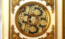 Unique Ceiling Medallion
&nbsp;
Brand new unique ceiling medallion is a beautiful addition to any room decor. This particular design, with elegant designs, is part of our Michelangelo Series. Our full line of gorgeous ceiling medallions come finished and