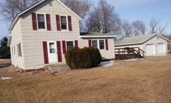HOME IN DENT, MN FOR SALE.
NICE KTCHEN WITH APPLIANCES AND ISLAND. BATHROM, DINING ROOM,LIVING ROOM AND BATHROM WITH TUB,WASHER AND DRYER MAIN FLOOR.
2 BEDROOMS UPSTAIRS.
ON 3 LOTS WITH DOUBLE GARAGE. HVAC ( COMBINED HEAT, AIR AND VENTILATION) &nbsp;