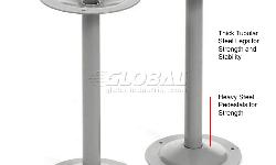 Up for sale is a Lot of 3 New Global Industrial Locker Room / Gym&nbsp;Bench Pedestal Legs Model 480CP27. The first picture only shows 2 sets, but you are bidding and will receive 3 sets. A set consist of the bottom plate, top plate and the pedestal which