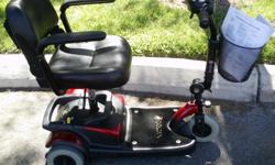 VERY NICE SCOOTER GREAT CONDITION, WITH NEW BATTERIES
EASY TO FOLD UP AND TRANSPORT, ASKING 450.00 MORE INFO; CALL
702 752-5256