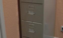 Looks like new- Putty color cabinet - Call Clyde or Diane