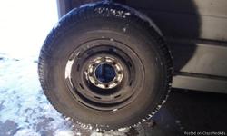 4 MASTERCRAFT SNOW GROOVE 16" TIRES ON 8 BOLT RIMS. &nbsp;LOAD RANGE E. &nbsp;LIKE NEW $400.00 FOR ALL, CASH ONLY.
PLEASE CALL AT (315) 564-7876
