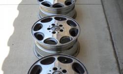 Rims were on a MB 190E, but may be used with other MB models.
