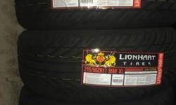 4 NEW TIRES 2155017 LIONHARD $59 EACH TIRE FREE ROTATION AND FIX FLAT CALL US @ @