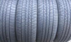 4 tires P235/55R17 Goodyear Eagle R/S A excelent condition 95% tread left all 4 tires have even tread.