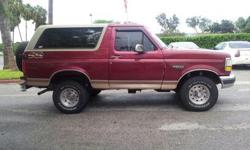 4X4 Ford Bronco $4,300 engine 5.8 , V8 Tags are current , runs good...