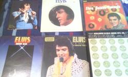 3 are unopened. Elvis Golden Records, vol. 1&2 of a legendary performer. 2 opened. A canadian tribute and moody blue. Call or text --