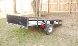 used 5x7 tilt utility trailer/ spare tire.
asking $350.00
Please call Frank @--
No calls after 10:00 P.M. please.