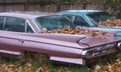 1961 Cadillacs. One 2 door Colorado car and one 4 door Washington car. Both ?As Is, Where Is?. Two makes one. Bill 541-461-5742 or proberts55@comcast.net