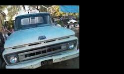 Its a good truck. Engine works, interior is in good condition, has all chromes and moldings. Needs some paint work.