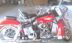 I have For Sale A&nbsp;1967 Harley Davidson 1200 CC&nbsp;Electra Glide Motorcycle. It has all Original Parts, Low miles, and accessories. I can be reached by cell# )- or# )-.&nbsp;Asking price is $15000. Serious Inquiries Only.