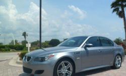 Used 2006 BMW M5 M5 Please contact us at (616) 537-6526
We Still have the vehicles available at a great price. We offer a friendly, no pressure atmosphere, although our staff is always ready to assist you when needed. #srqauto 507 HP Sedan, 3rd Generation