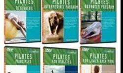 A set of six DVDs:Pilates for BeginnersPilates Intermediate ProgramPilates Advanced ProgramPilates PrinciplesPilates for AthletesPilates for Lower Back PainPilates for Beginners includes essential muscle toning and stretching exercises in an easy to