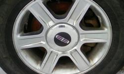 have a set of 4 6 spoke rims & caps off an 04 Lincoln aviator. just rims, tires not included. I am asking $50each or $175 for the set O.B.O There is slight oxidation but they are in better shape than most used rims Ive seen for sale. Call 989-733-5109