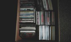 I have 75 rock cd's in good condition. $25 Call 386 868-7970