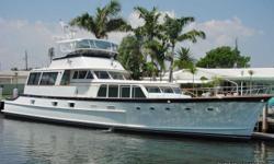 F A N T A S E A
Own this beautifully restored and modernized 76-foot 1965 Burger flybridge motor yacht with fishing cockpit. She was rebuilt specifically for resell and is in turn-key condition. She is no project or refit like many others; she is a