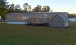 Move in ready! 2 bed, 1 bath, 62x12 and build in 1978. Reduced even more for a quick sale! Located in Palmers Mobile Home Park, which is a quiet mobile home park off Raeford Rd near Ft. Bragg. Lot rent is about $160 per month, and includes your water,