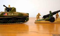 Six Matchbox, Hot Wheels & Corgi vehicles in mint condition. They are available as a lot for $30. Or you can purchase separately for the prices indicated below. These items are in fine collectors condition.
1. Battlekings 1975 K111 Missle Launcher, has