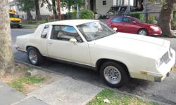 1984 Oldsmobile 350 Cutlass Supreme rebuilt motor 500 miles. No issues with car front tire size 215/6515 back tire size 295/6015. Runs good inside needs a little cleaning but nothing major. Looking to sale as soon as possible. This is not an everyday