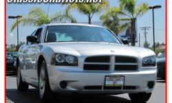 2006 Dodge Charger R/T with a 5.7 liter HEMI V8, Automatic transmission, AC, power locks windows and mirrors, dual climate control, dual heated leather seats, cruise control, AM/FM 6 disc CD Changer with steering wheel audio controls, antilock brakes.