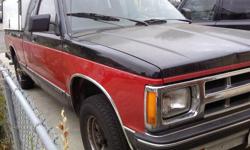 91 Chevy s10 4.3 with 167,000 miles
work truck with with utility camper 2 keys and remote start.
automatic transmission, new parts- a/c complete and fan, radiator & hoes, intake manifold, oil pressure sending unit, starter, oil pump and pan, fly wheel,