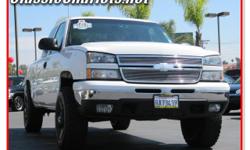 2006 Chevrolet Silverado LT. Check out this big tough and reliable pickup truck! Outside you get Alloy wheels, and a tow hitch with tail light wiring, inside you get AM/FM/CD with steering wheel audio controls, power locks windows and mirrors, a power